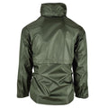 Chaqueta de marca mil-tec oliva verde agua impermeable