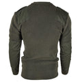 Mil-Tec Brand Men Sweater Alemán Comando Comando de comando Olive OD Séter lana