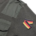 Mil-Tec Brand Men Sweater Alemán Comando Comando de comando Olive OD Séter lana
