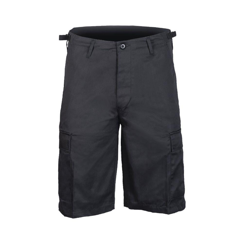 MIL-TEC Tropas de estilo militar Bermuda Combate Uniforme del ejército pantalones cortos negros