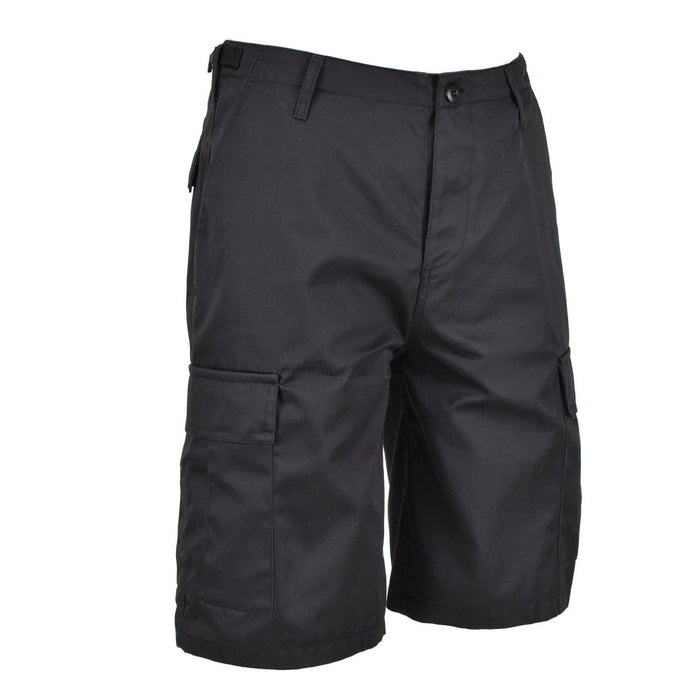 Mil - Tec Brand Military Style tropas bermudas uniforme de combate pantalones cortos del ejército negro - GoMilitar