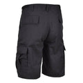 MIL-TEC Tropas de estilo militar Bermuda Combate Uniforme del ejército pantalones cortos negros