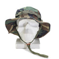 Mil-Tec Brand Militar Military Woodland Ligero Boonie Hat Ripstop Army Cap