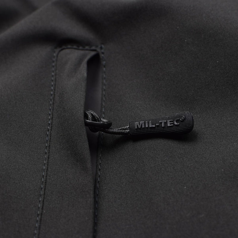 Mil-Tec Brand Parka W Liner de invierno Cálculo Black Chaqueta tibia Hombres impermeables Gear Rain Gear