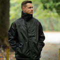 MIL-TEC Rain Jacket Black Imploud Men Rainwear Rain Water Men's