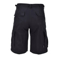 MIL-TEC Brand Militar Militar de EE. UU. Black Prewashed Lightweight Bermudas Shorts