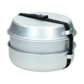 Juego de estufa de campamento Mil-tec kit de cocina al aire libre quemador de alcohol sartén de aluminio