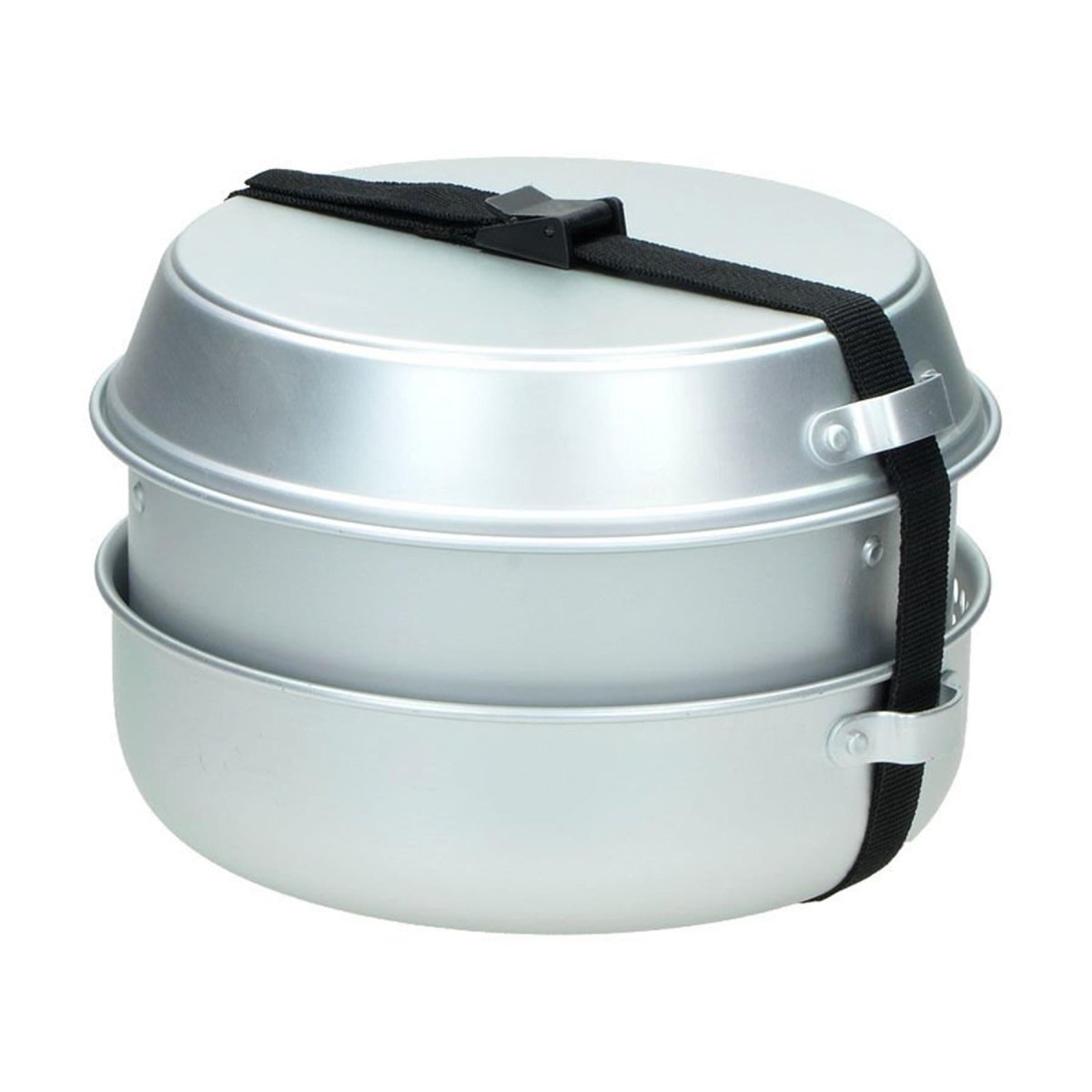 Juego de estufa de campamento Mil-tec kit de cocina al aire libre quemador de alcohol sartén de aluminio