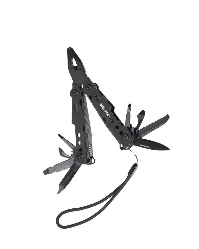 Mil-tec Cobra Multi Herrambs de bolsillo Miniatura 2CR13 Manija de aluminio de acero