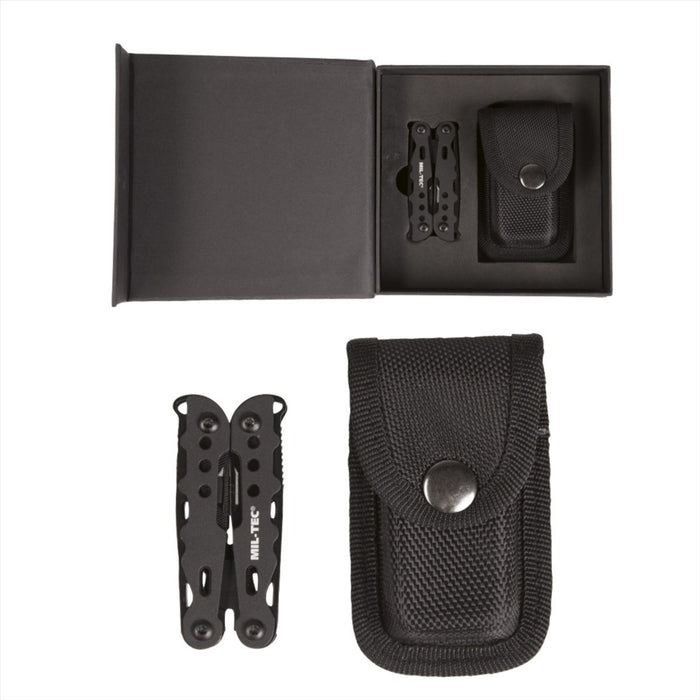 Navaja de bolsillo multiherramienta MIL-TEC Cobra en miniatura con mango de aluminio de acero 2Cr13 - GoMilitar