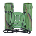 Mil-Tec Binoculares plegables 8x21 Campo visual de 126 m. Bolsa de nylon incluida CAMO