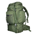 Mochila de senderismo mil-tec 55 litros de 55 litros cubierta impermeable verde