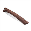 Mil-tec compacta plegable sierra de 19 cm de acero inoxidable 420 cuchilla de nogal manija