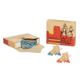 Mil-Tec Cowboy Matches Strike Anywhere Diseño 100 piezas Encendedor de fuego para camping