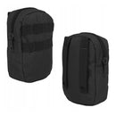 detachable tactical backpack pouches in black color