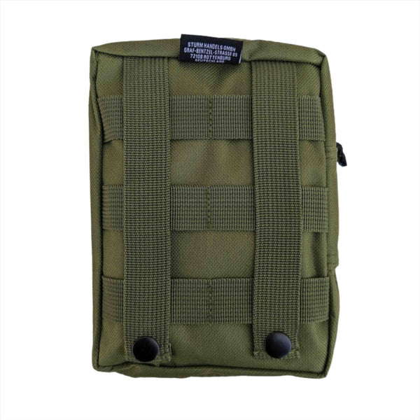 MIL-TEC Kit de primeros auxilios Gran Ajuste de emergencia de emergencia Oliva