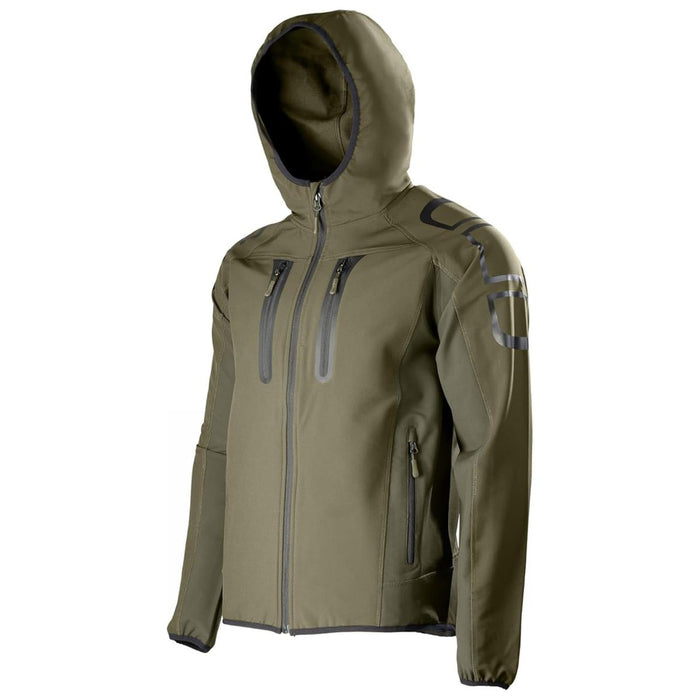 MIL - TEC Flex - Chaqueta técnica repelente al agua Softshell ligero y elástico con capucha - GoMilitar