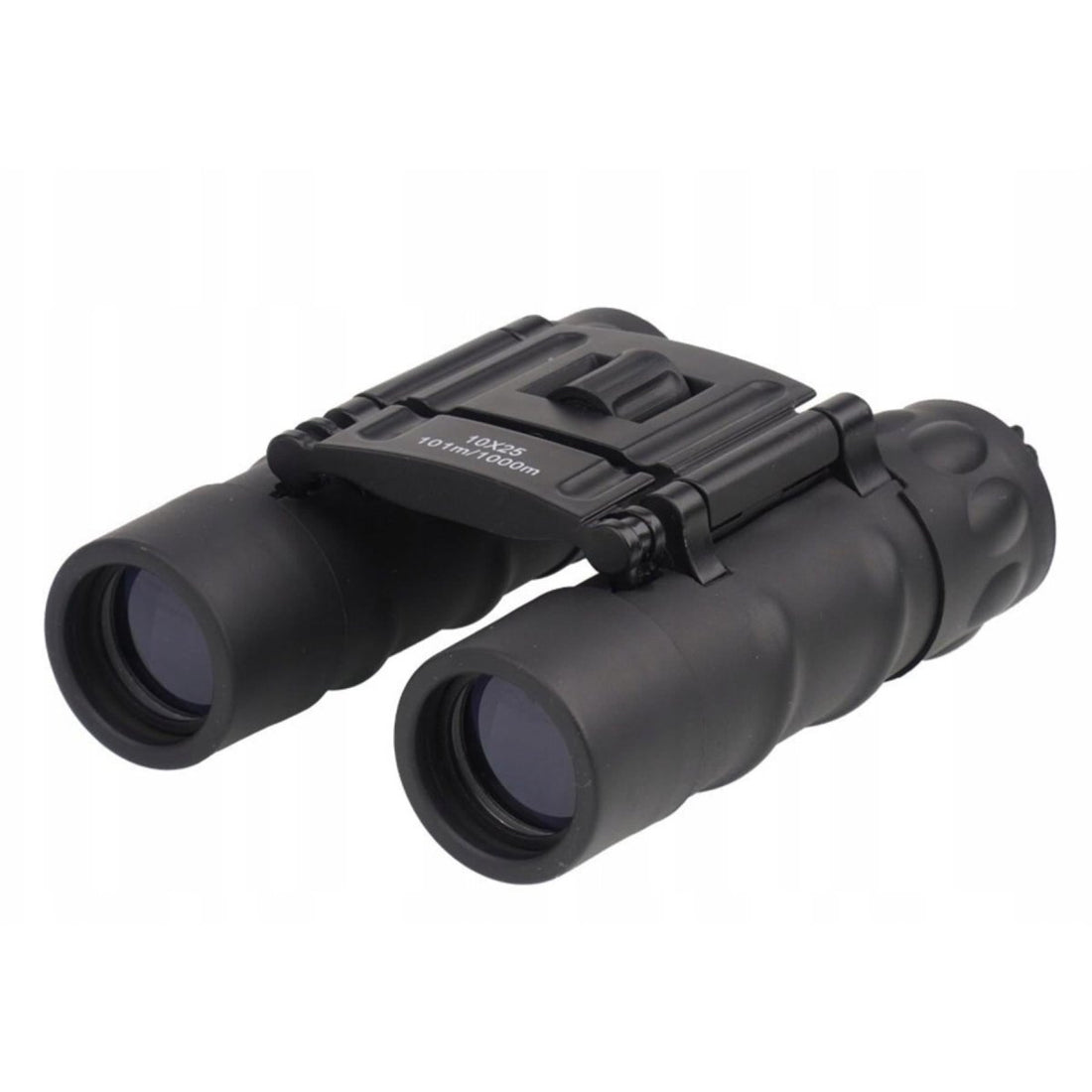 MIL-TEC GEN II Binoculares plegables 10x25 Polla de sintonización fina de diopter Negro