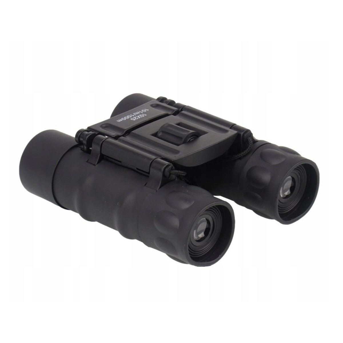 MIL-TEC GEN II Binoculares plegables 10x25 Polla de sintonización fina de diopter Negro