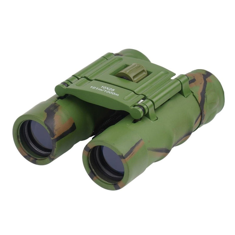 MIL-TEC GEN II Binoculares plegables 10x25 CAMO DE TINTA FINA