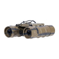 MIL-TEC GEN II Binoculares plegables 10x25 Diopter Tuning Pouch Desert