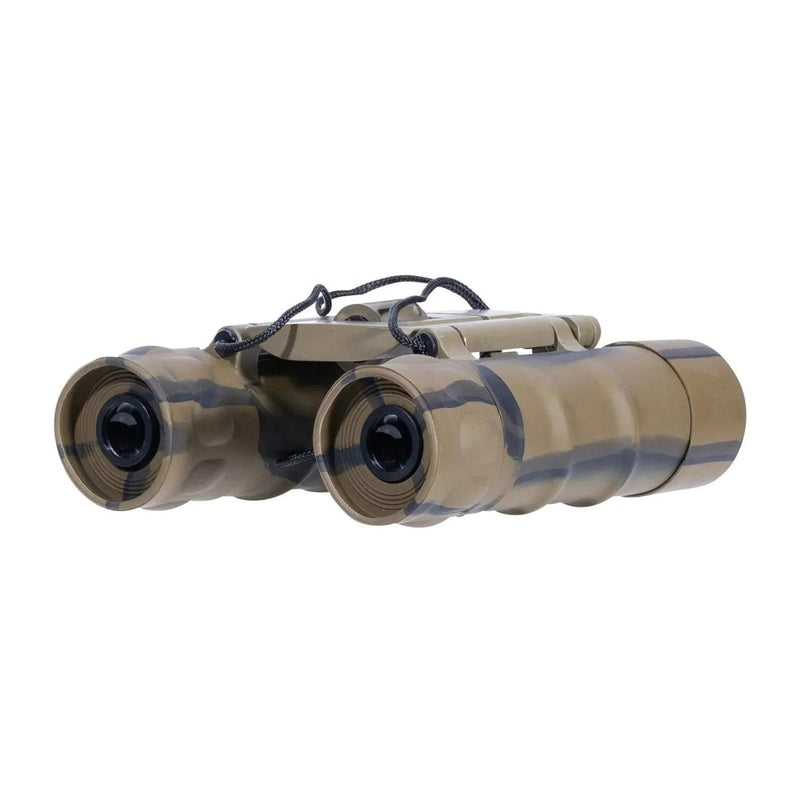 MIL-TEC GEN II Binoculares plegables 10x25 Diopter Tuning Pouch Desert