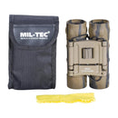 MIL-TEC GEN II Binoculares plegables 10x25 Diopter Tuning Pouch Desert