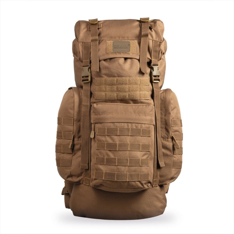 Mil-Tec German Gen. II Mochila táctica 65L Coras de acolchada ajustable duradera