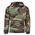 MIL-TEC Jacket de combate militar alemán Winter Woodland a prueba de viento alineado nuevo