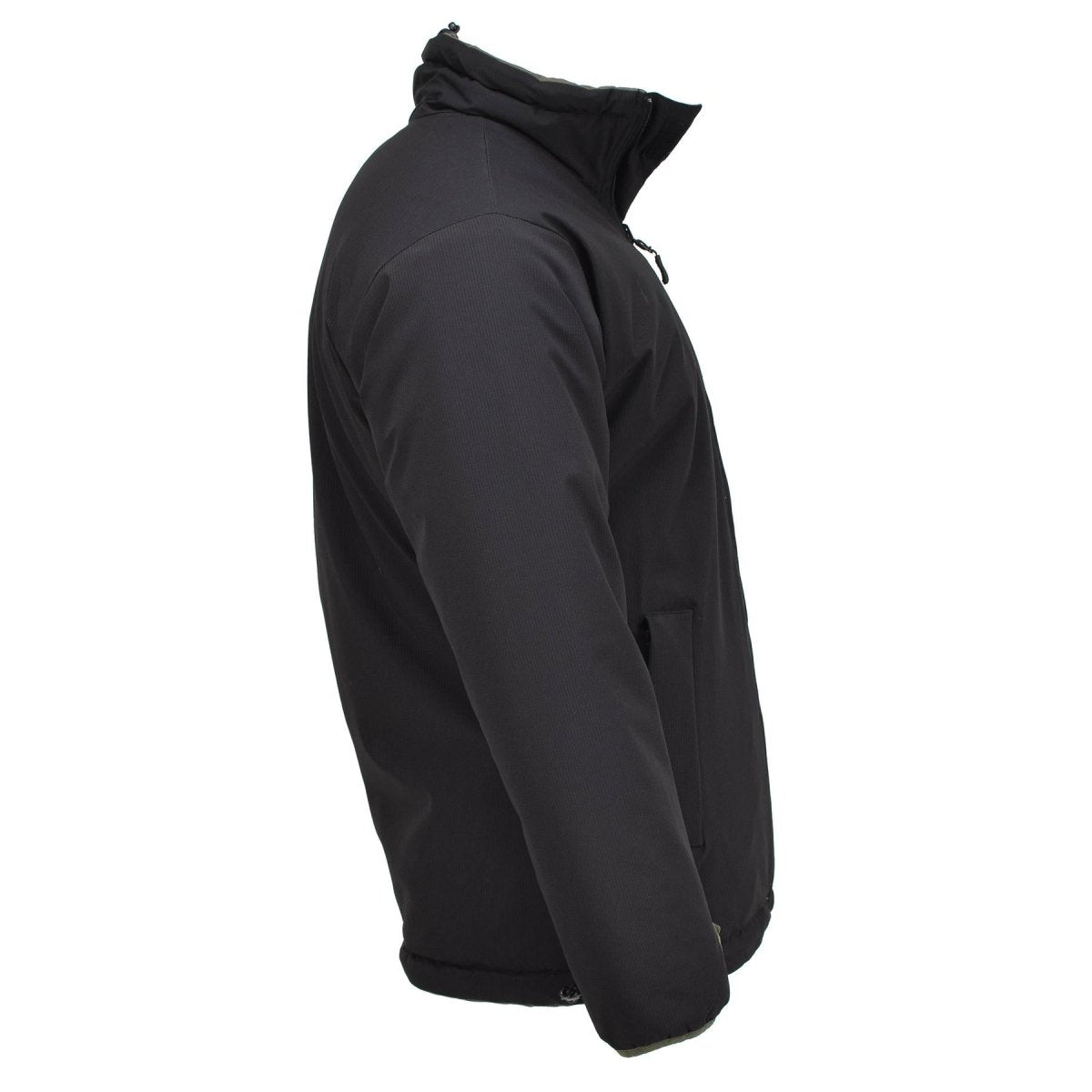 Mil-tec Jacket militar alemana clima frío reversible a prueba de viento negro nuevo nuevo