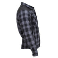 MIL-TEC Alemania Militar Lumberjack Chaqueta a cuadros A cuadrosos Black Grey Nuevo
