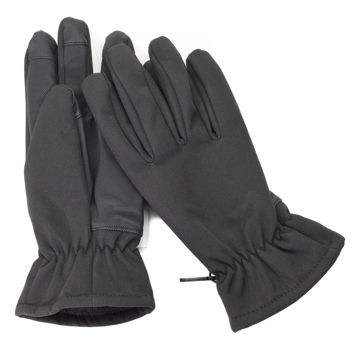 Mil-Tec Gloves Men Softshell Thinsulate ™ Lineo Negro Winter Winter Mens Gear Tactical