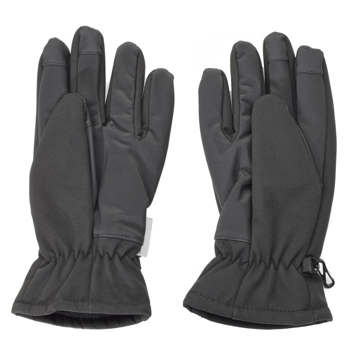 Mil-Tec Gloves Men Softshell Thinsulate ™ Lineo Negro Winter Winter Mens Gear Tactical