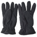 Guantes de Mil-Tec hombres calientes de vellón thinsulate ™ ENGRANAJE NEGRO WINTER WINTER TACITICAL