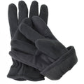 Guantes de Mil-Tec hombres calientes de vellón thinsulate ™ ENGRANAJE NEGRO WINTER WINTER TACITICAL
