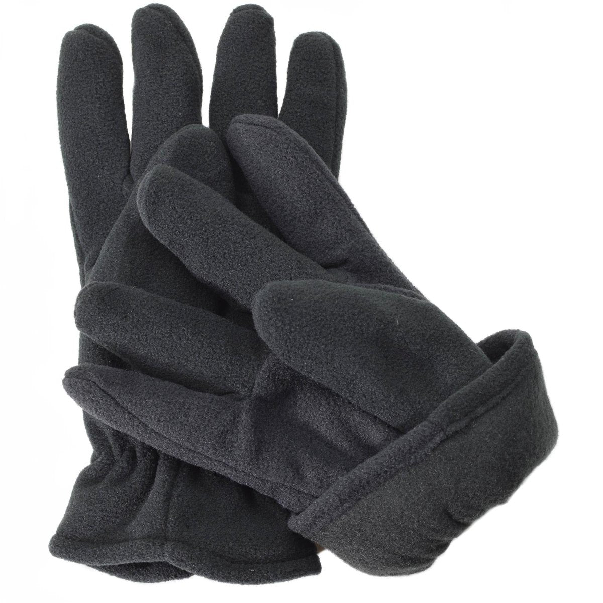 Guantes de Mil-Tec hombres calientes de vellón thinsulate ™ ENGRANAJE NEGRO WINTER WINTER TACITICAL