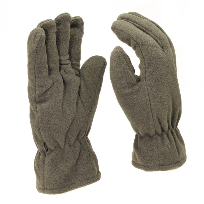 Guantes polares Olive OD con forro Thinsulate, cálidos y ligeros para uso táctico invernal.