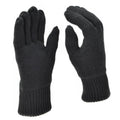 Guantes de Mil-Tec hombres calientes tejidos thinsulate ™ Equipo táctico de invierno negro