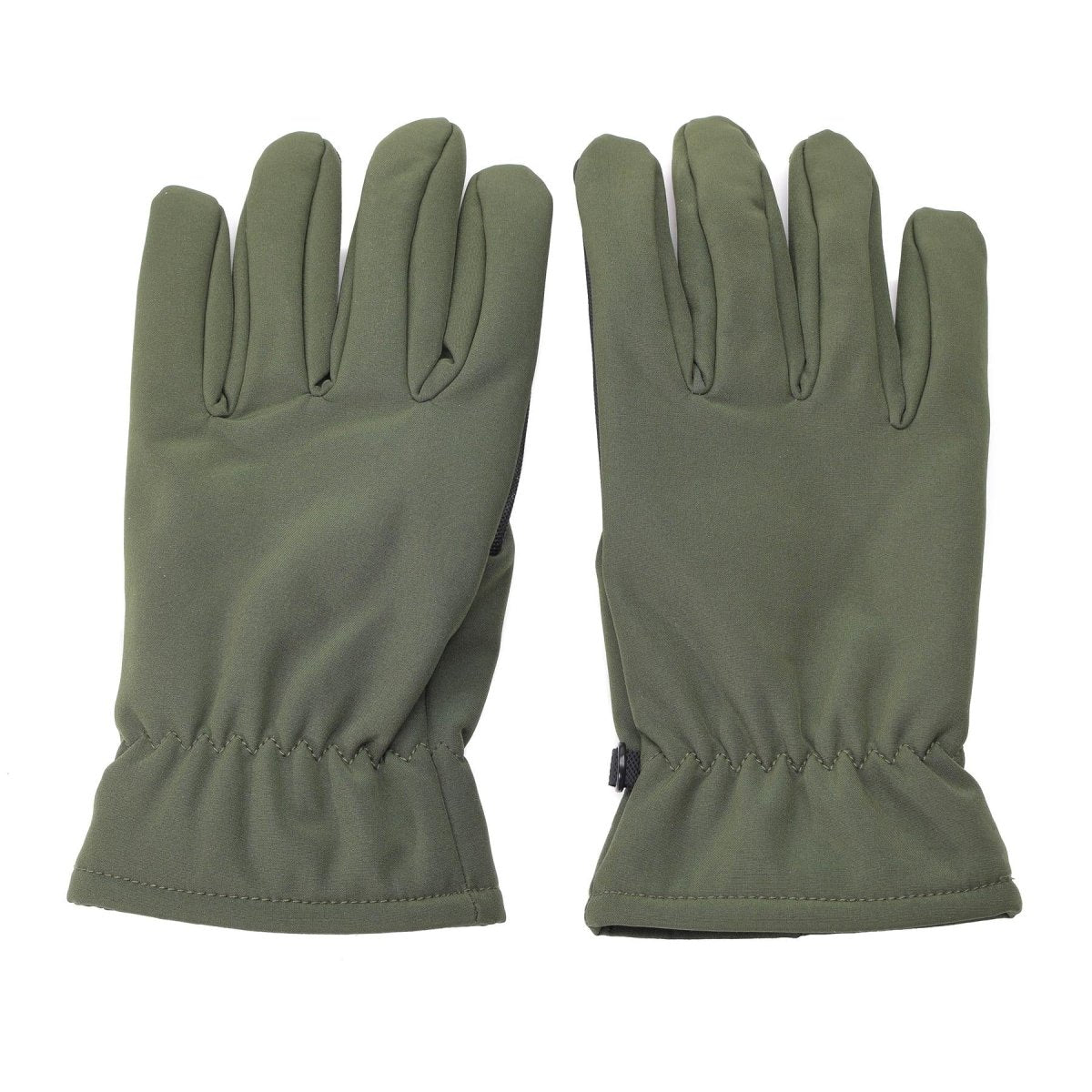 Guantes de Mil-Tec Softshell Thinsulate ™ Linería de oliva Invierno para hombre OD Green Military