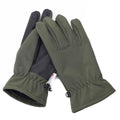 Guantes de Mil-Tec Softshell Thinsulate ™ Linería de oliva Invierno para hombre OD Green Military