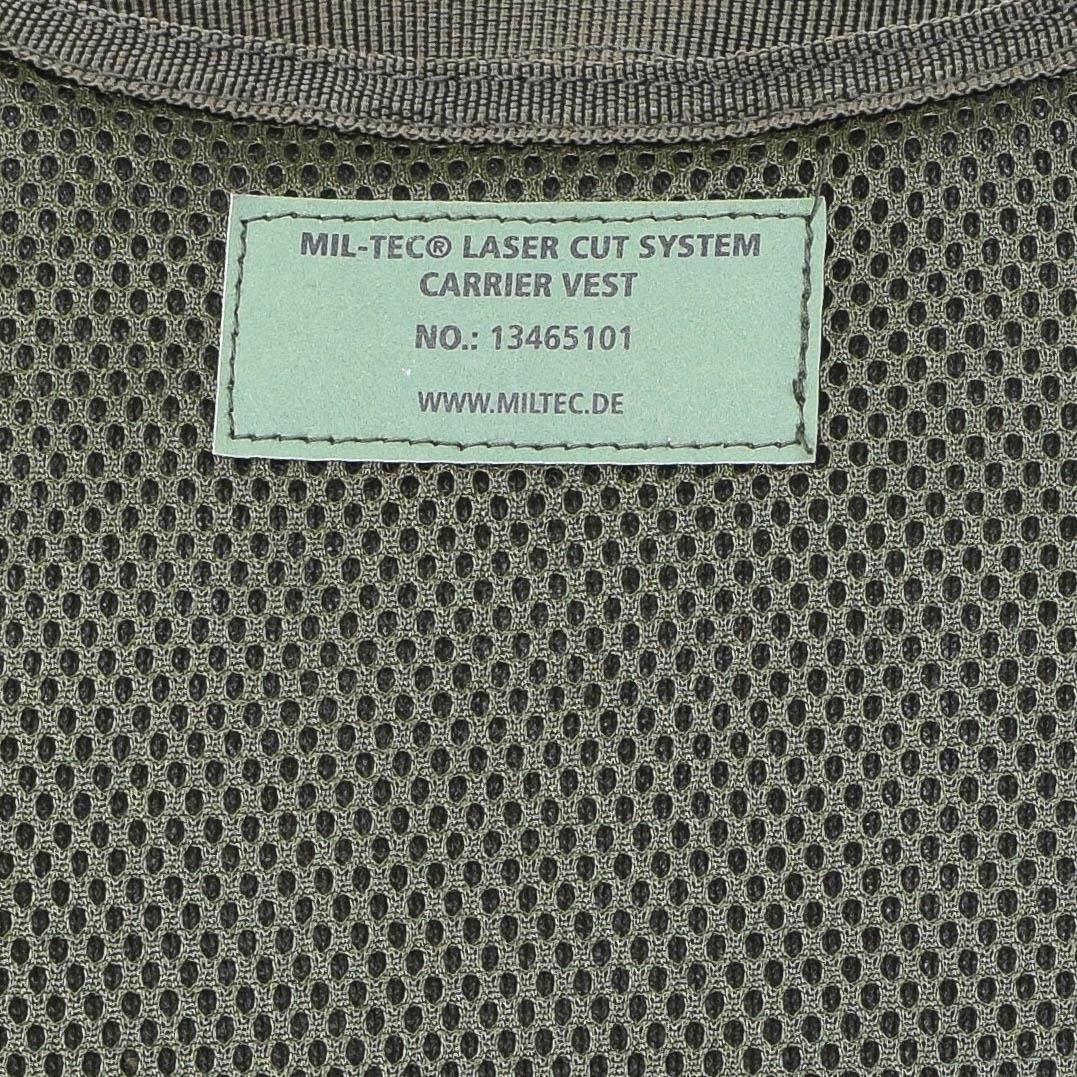 Mil-Tec láser cortado portador de placa modular táctica de combate táctico molle oliva