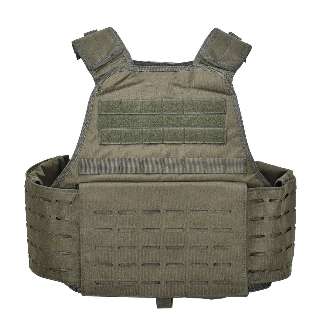 Mil-Tec láser cortado portador de placa modular táctica de combate táctico molle oliva