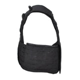 Mil-tec láser cortado portador de combate táctico chaleco militar Molle compactable negro