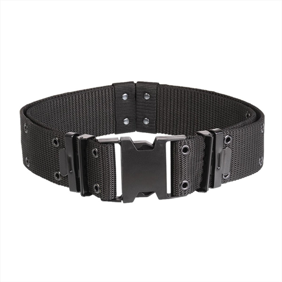 MIL-TEC LC2 Cinturón táctico para pistola Cierre rápido Individual ajustable Negro