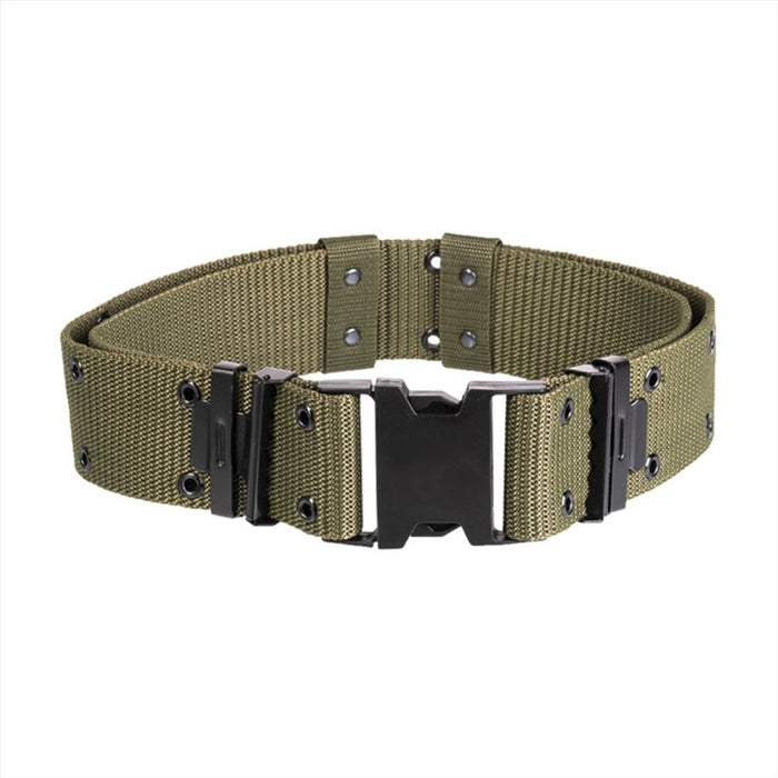 MIL-TEC LC2 Cinturón Táctico Para Pistola Cierre Rápido Individual Ajustable Oliva - GoMilitar