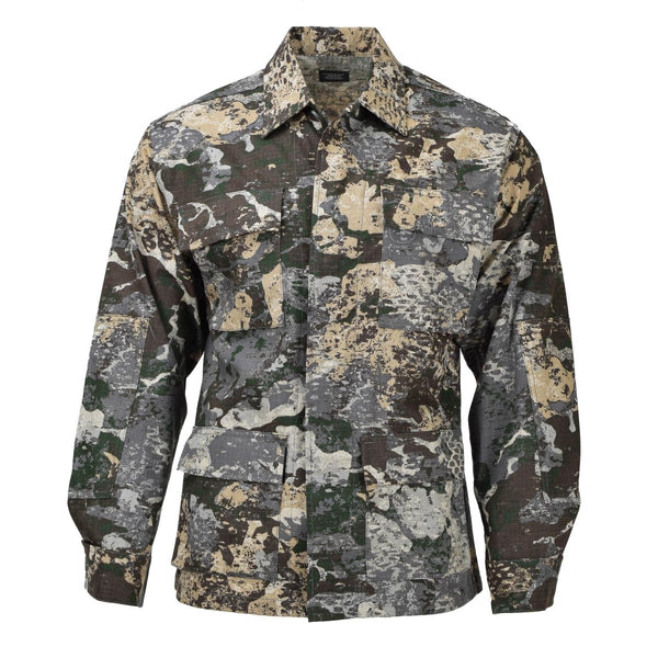 MIL - TEC military US BDU field tactical jacket R/S camouflage uniform ripstop - GoMilitar