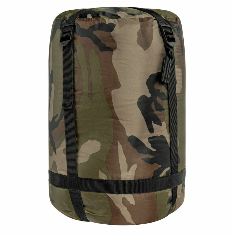Mil-Tec Mummy Type Sleeping Back 225cm Fibra hueca de 2 capas Bolsa de transporte