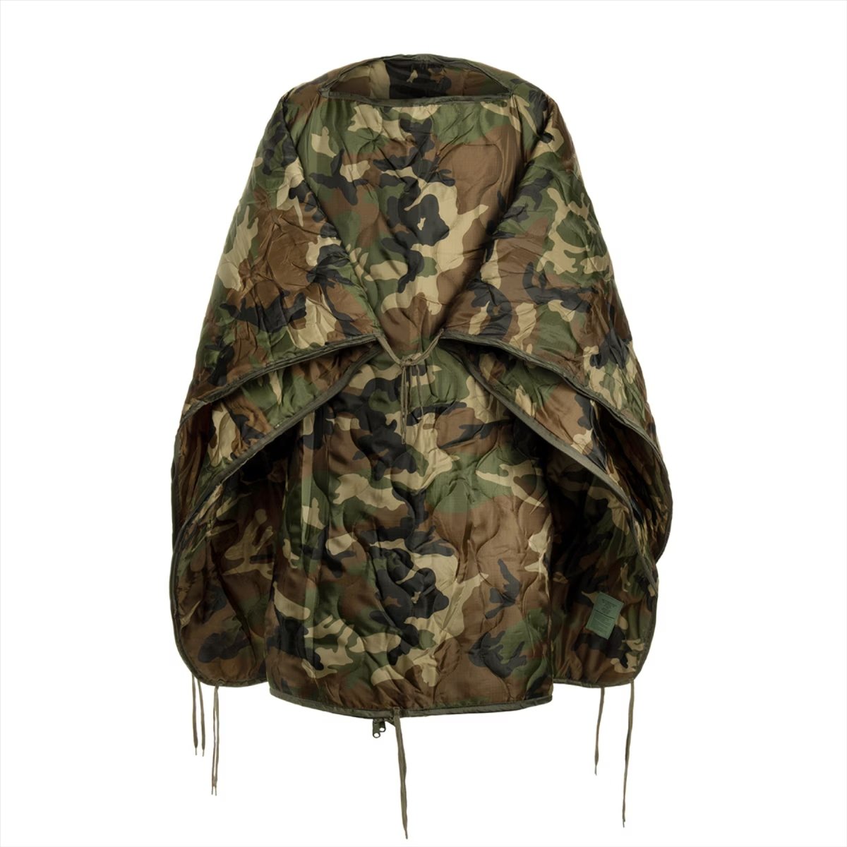 Mil-tec poncho revestimiento ripstop tela multifunción saco de dormir de emergencia