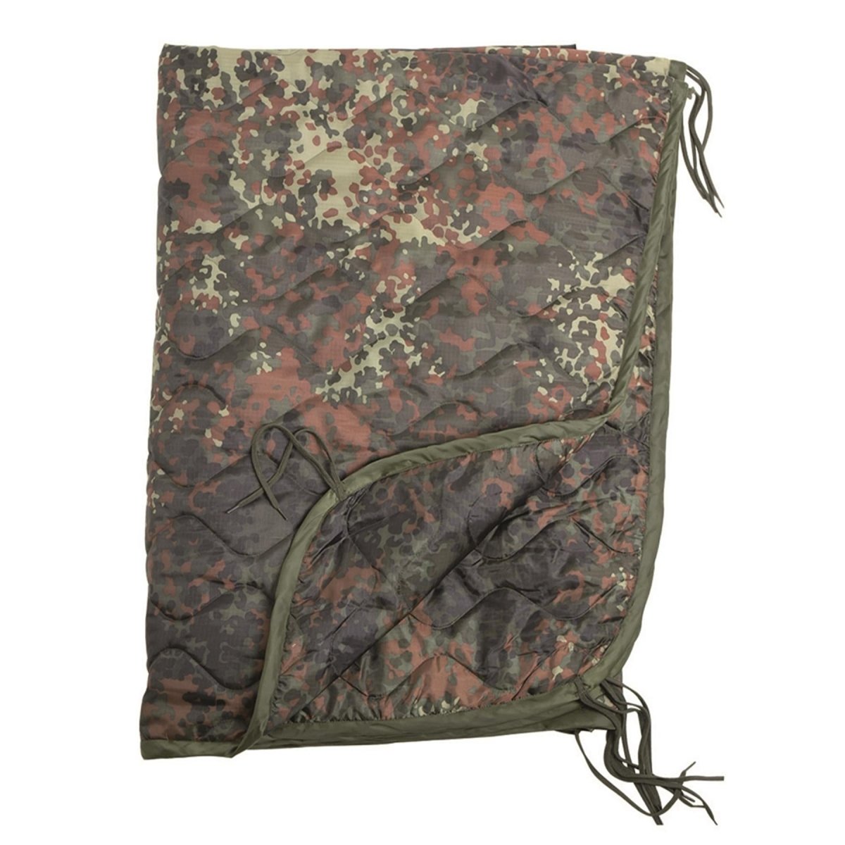 Liner de poncho Mil-Tec Steppdecke 210x150cm se seca rápidamente Saco de compresión