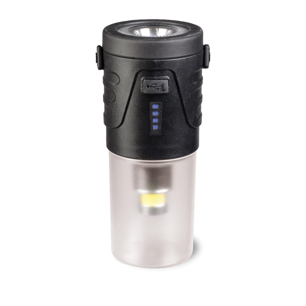 Linterna recargable MIL-TEC Linterna LED para camping Exterior USB-C 410 lúmenes
